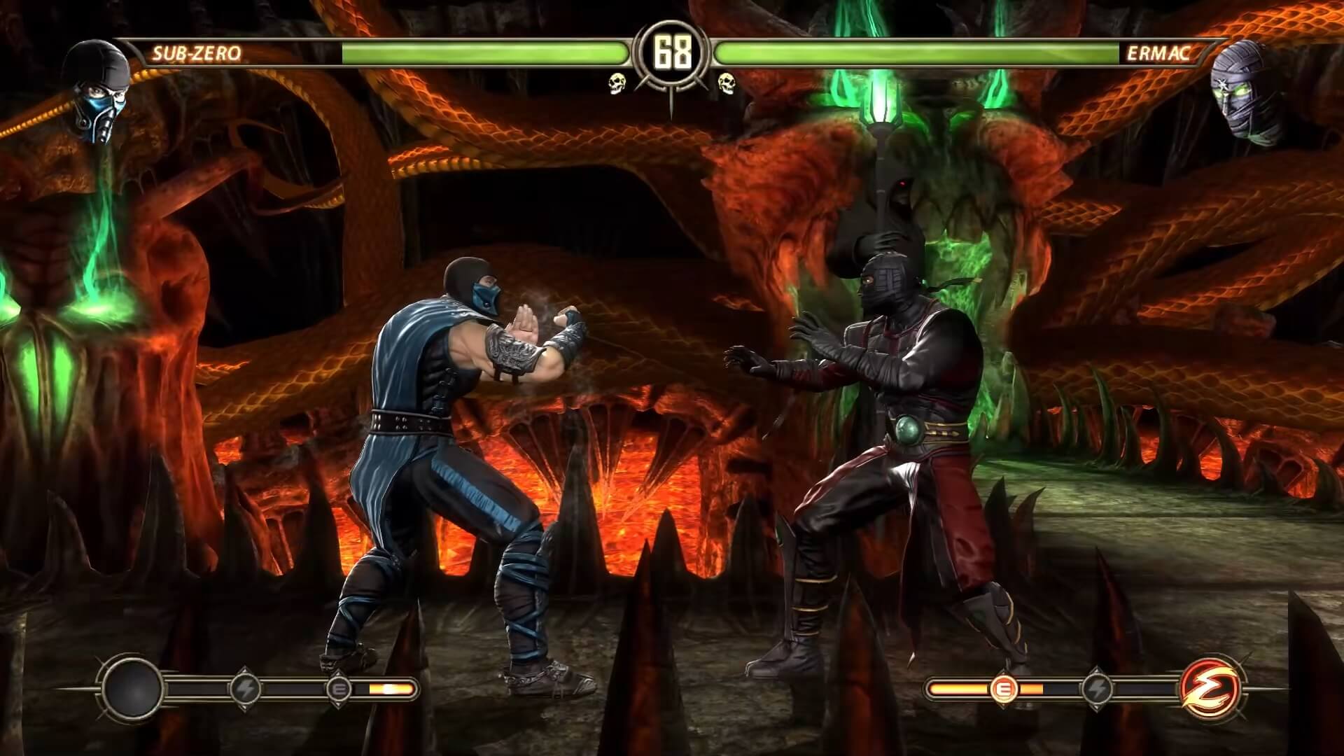 Mortal Kombat 9 - геймплей игры Windows